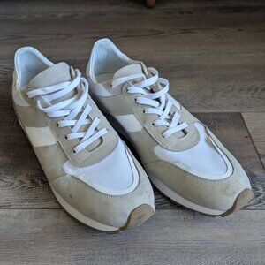 Beckett Simonon Men's Graham Suede Canvas Rubber Lightweight Sneaker 11.5